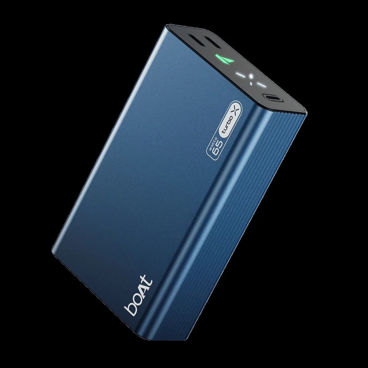 boAt Energyshroom Turbo X 20000 mAh 65W Fast Charging Power Bank (2 Type C Ports, LED Indicator, Navy Blue)