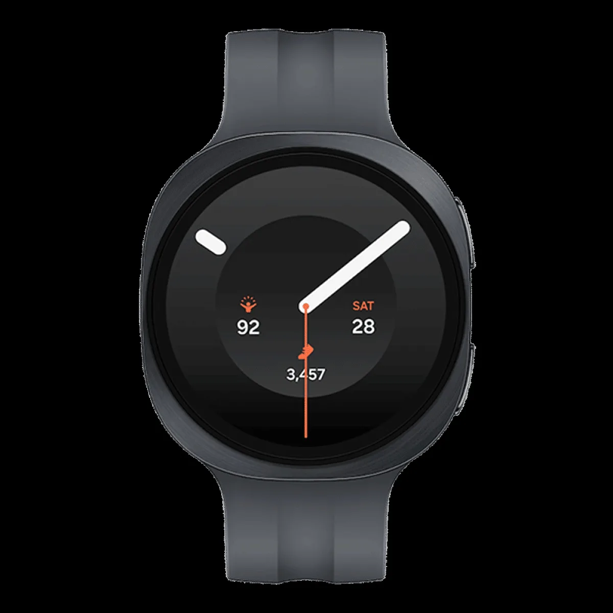 SAMSUNG Galaxy Watch9 Wi-Fi+Bluetooth Wear OS Smartwatch (37.3mm Super AMOLED Display, Snapdragon Wear Elite Processor, Dual Frequency GPS, Black Sport Strap)